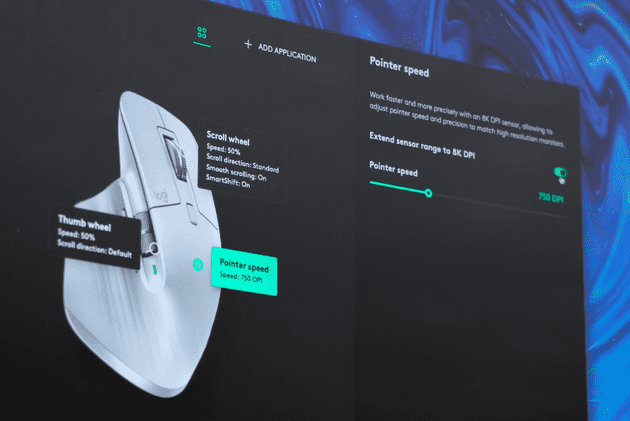 Logi Options+ for MX Master 3s